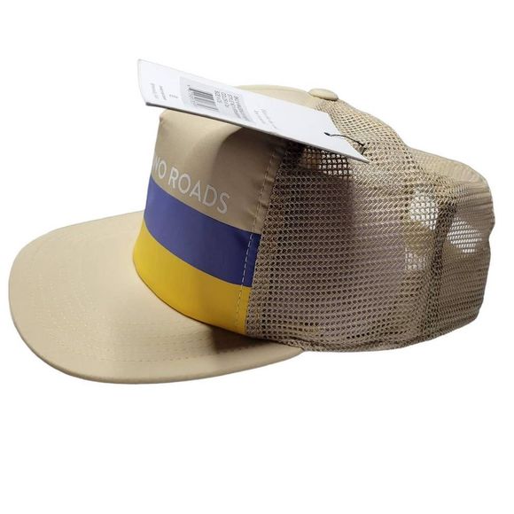 Two Roads Whalebone Foam Trucker Style Snapback Hat Tan One Size - Picture 3 of 8